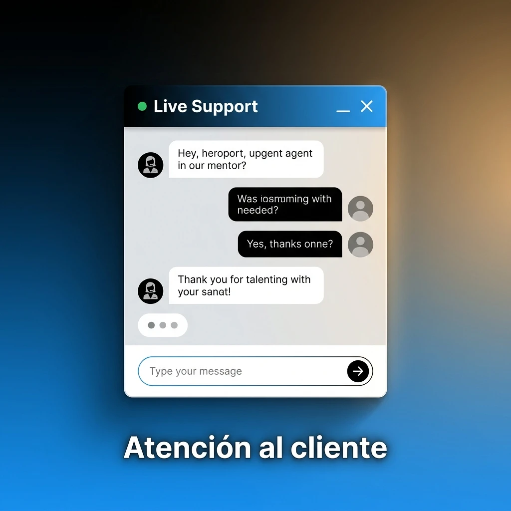 Opciones de atención al cliente: chat en vivo, centro de ayuda y correo de soporte para revisar retiros y verificación