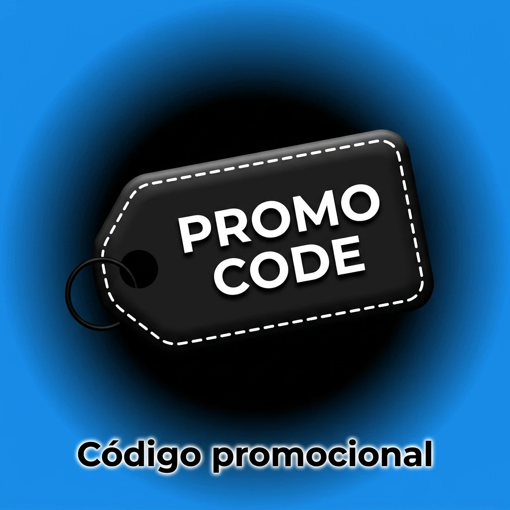 Tabla de código promocional con tipo de oferta y dónde aplicarlo en depósito o Promociones de casino y apuestas deportivas