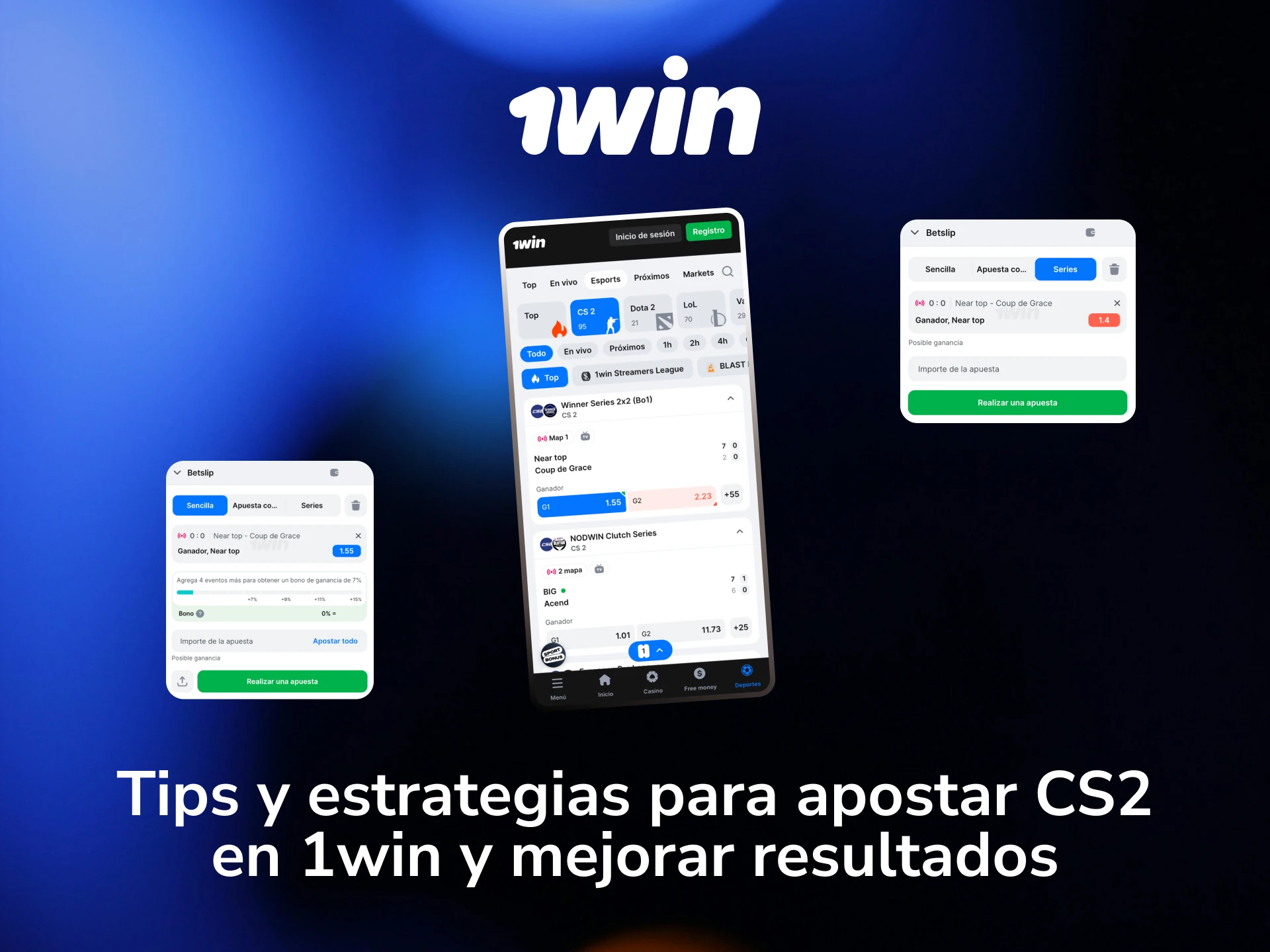 Tips y estrategias para apostar en CS2 con 1win y aumentar tus probabilidades de éxito.