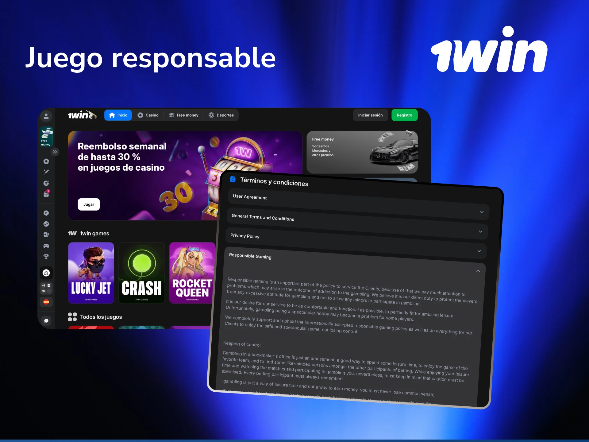 Herramientas de juego responsable en 1win para establecer límites y proteger tu saldo.