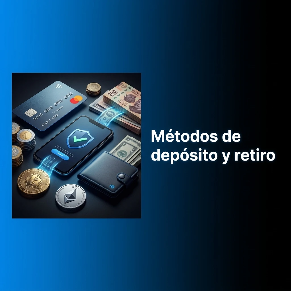 Métodos de depósito y retiro en México: tarjetas, transferencia, SPEI, monederos y criptomonedas con tiempos y mínimos