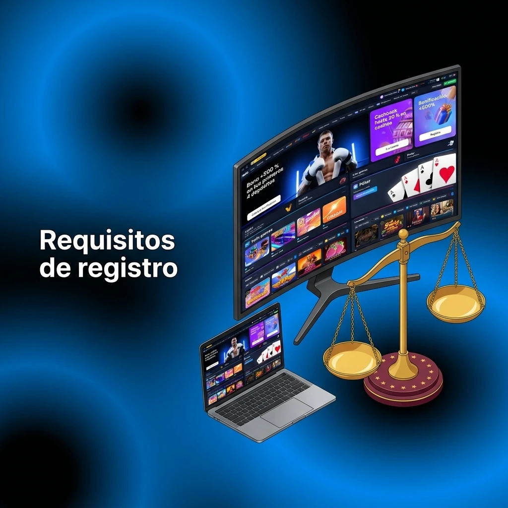 Lista de requisitos de registro: edad mínima 18+, datos reales, contacto verificable, documentos y una cuenta por usuario