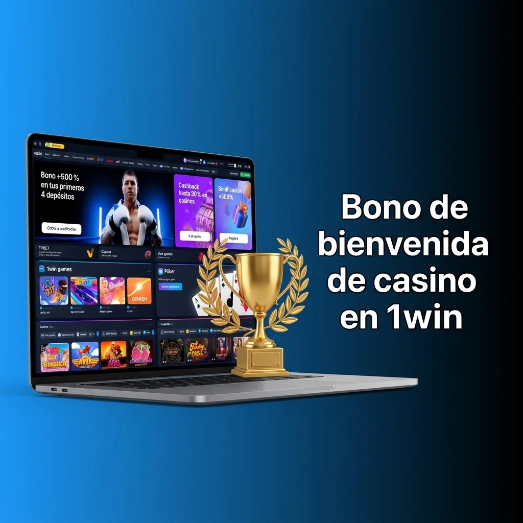Bono de bienvenida 600% de 1win casino en vivo México con cashback semanal, giros gratis y programa VIP en pantalla