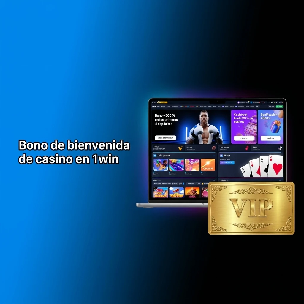 Promoción de 1win casino: bono de bienvenida 600% en 4 depósitos, cashback semanal 30% y giros gratis