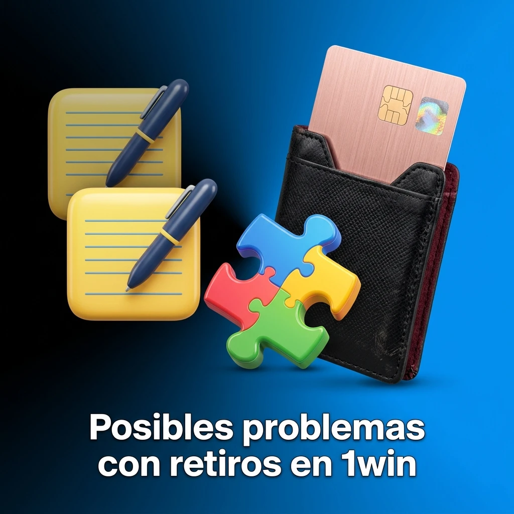Lista de posibles problemas con retiros en 1win: verificación, CLABE SPEI, tarjeta, moneda y requisitos de bono