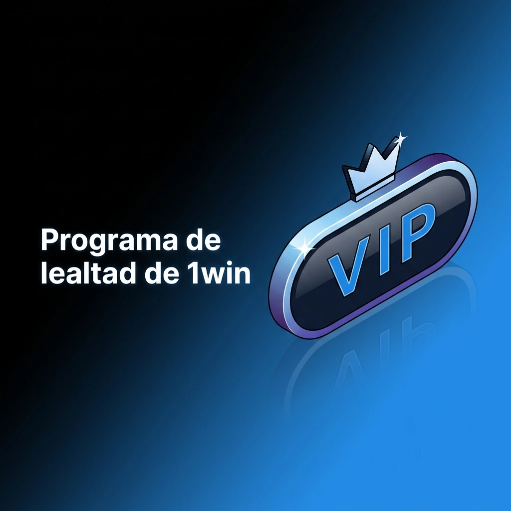 Panel VIP de 1win con niveles de lealtad, puntos acumulados, progreso y recompensas como cashback y promociones en casino online