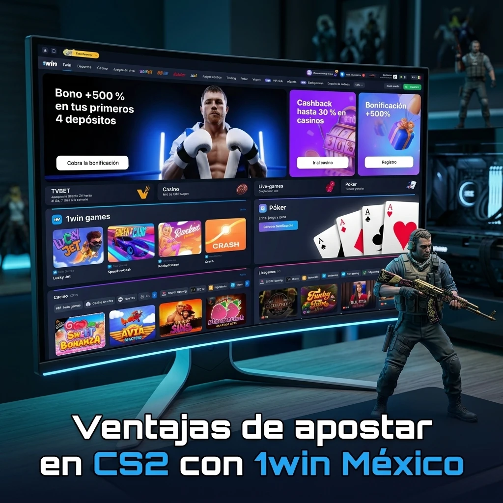 Ventajas de apostar en CS2 con 1win México: bonos, cuotas competitivas, mercados prematch y live, app móvil y soporte 24/7